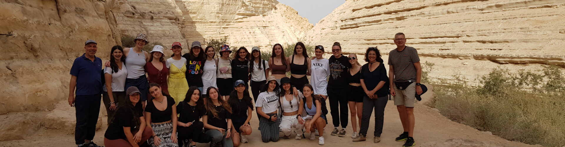 Schülerinnen des JBG in Israel