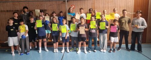 Spannende Ballwechsel und tolle Stimmung: Das zweite „You2“-Volleyballturnier am JBG